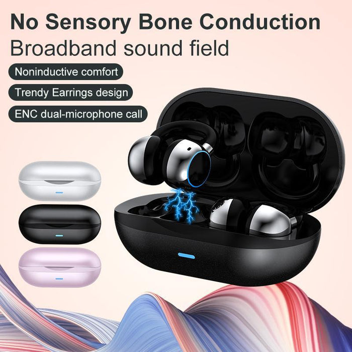 Ear-Hook Bone Conduction Wireless Bluetooth Earphone