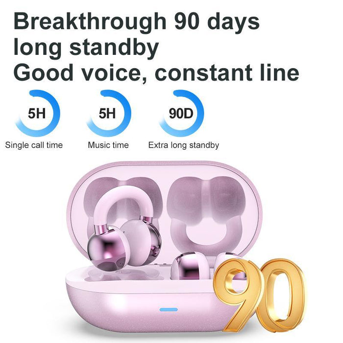Ear-Hook Bone Conduction Wireless Bluetooth Earphone