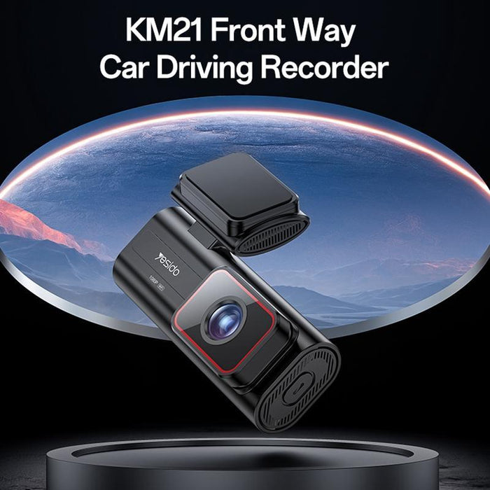 1K Hd Car Camera Recorder With 1.47 Screen Black