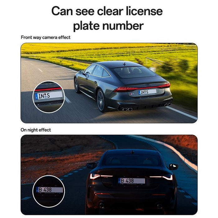 1K Hd Car Camera Recorder With 1.47 Screen Black