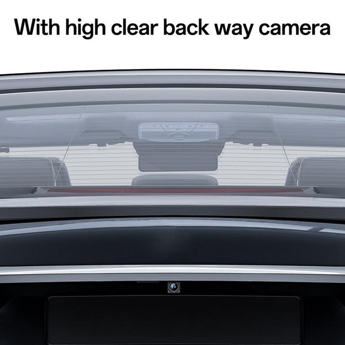 1K Hd Dual Dash Cam With 1.47 Screen Black