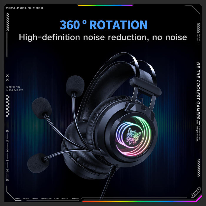 X80 Abyssal Mirror Gaming Headset Black