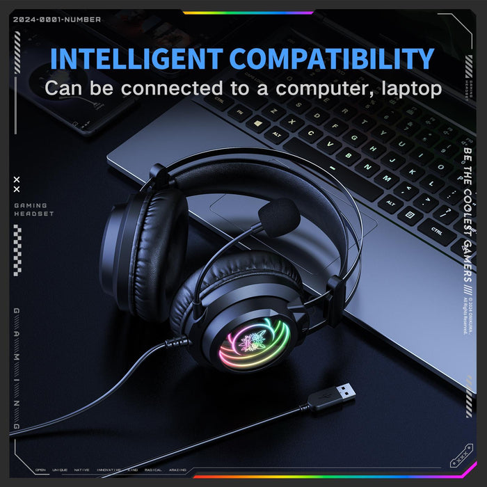 X80 Abyssal Mirror Gaming Headset Black