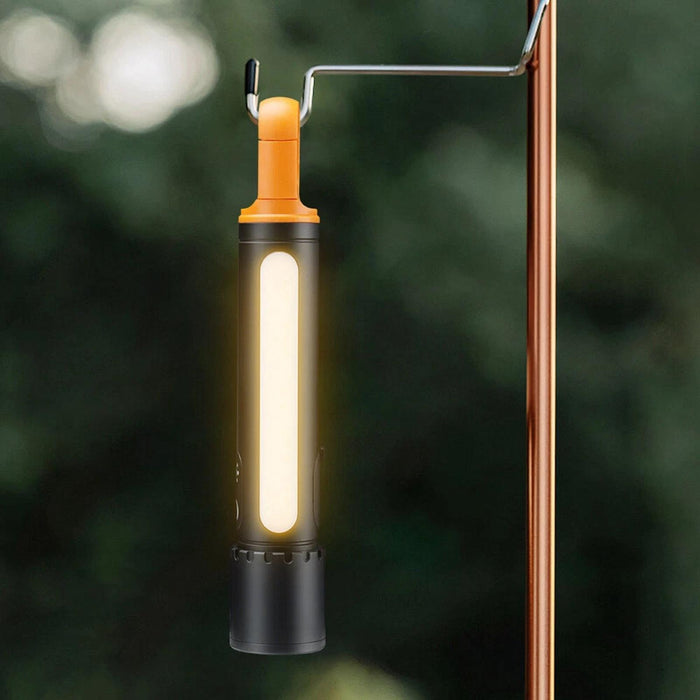 Waterproof White Laser Flashlight With Telescopic Zoom