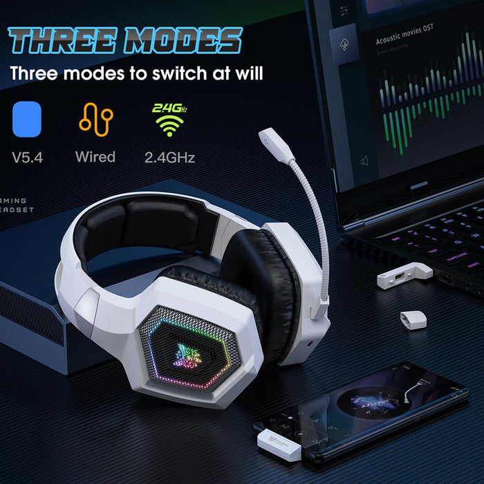 Tri-Mode Bluetooth E-Sports Headset