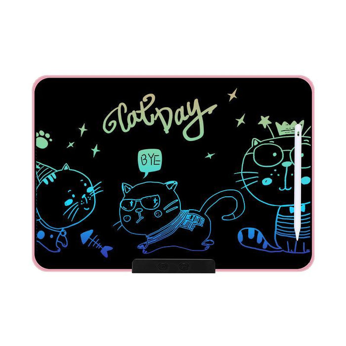 16 Inch Rechargeable Lcd Drawing Board For Kids Black / Colour