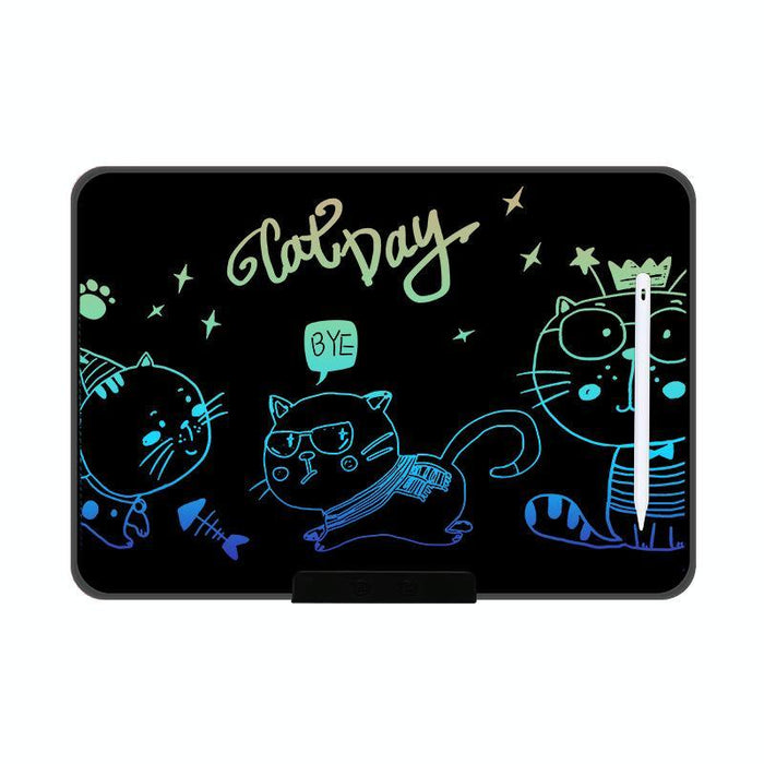 16 Inch Rechargeable Lcd Drawing Board For Kids Black / Colour