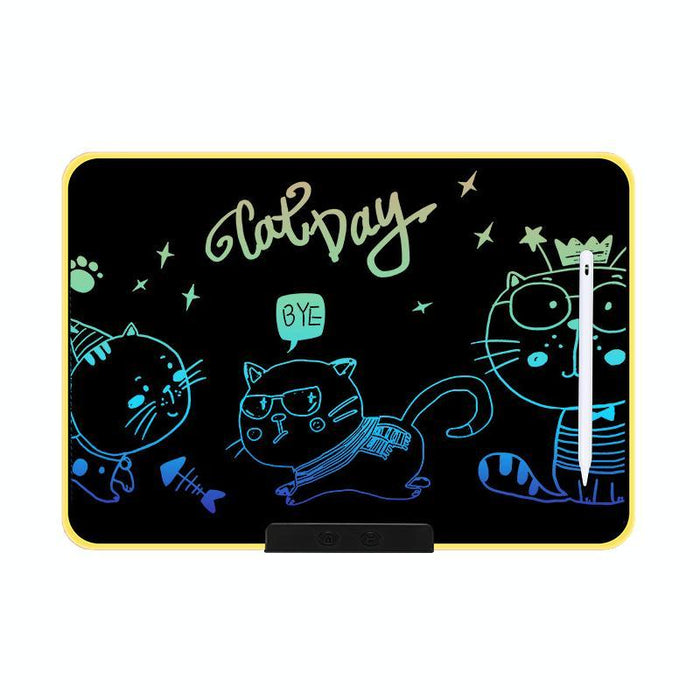 16 Inch Rechargeable Lcd Drawing Board For Kids Black / Colour