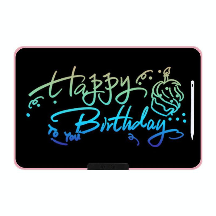 16 Inch Rechargeable Lcd Drawing Board For Kids Black / Colour