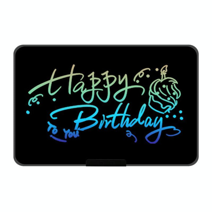 16 Inch Rechargeable Lcd Drawing Board For Kids Black / Colour