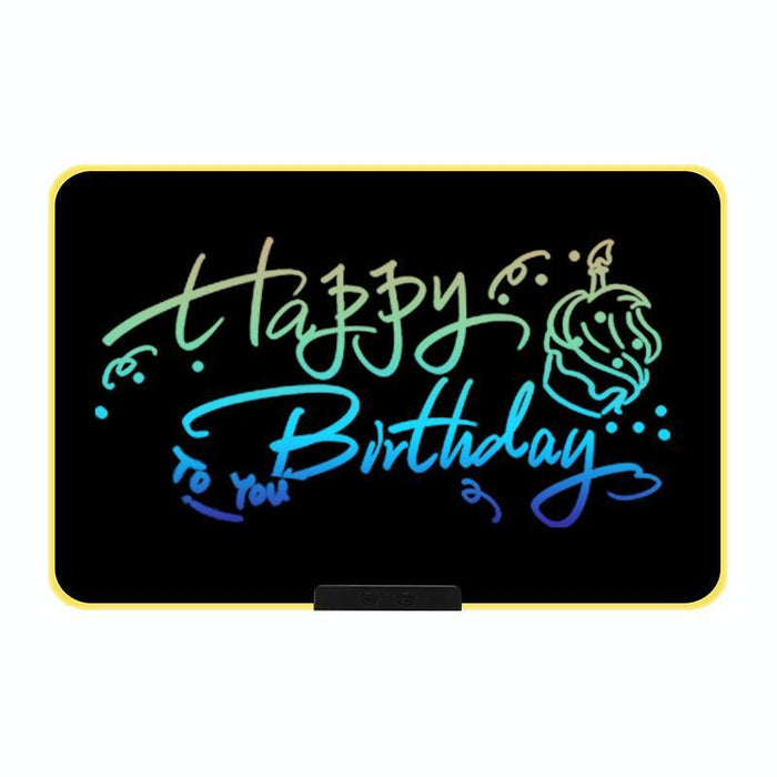 16 Inch Rechargeable Lcd Drawing Board For Kids Black / Colour