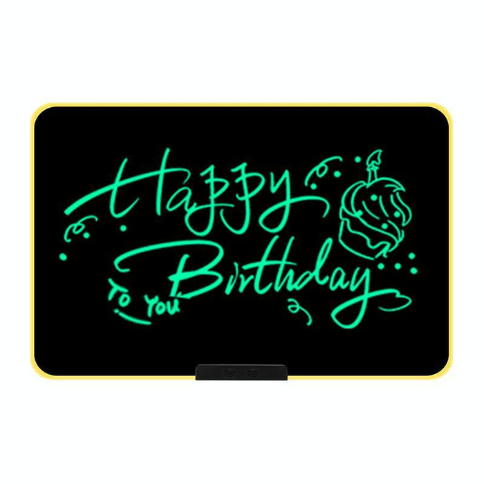 16 Inch Rechargeable Lcd Drawing Board For Kids Black / Colour