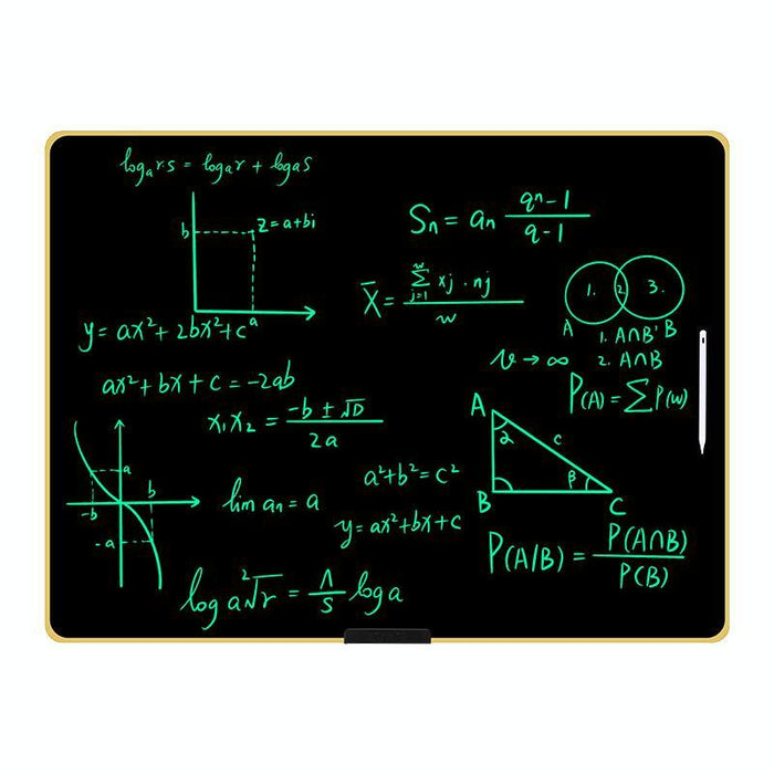 16 Inch Rechargeable Lcd Drawing Board For Kids Black / Colour