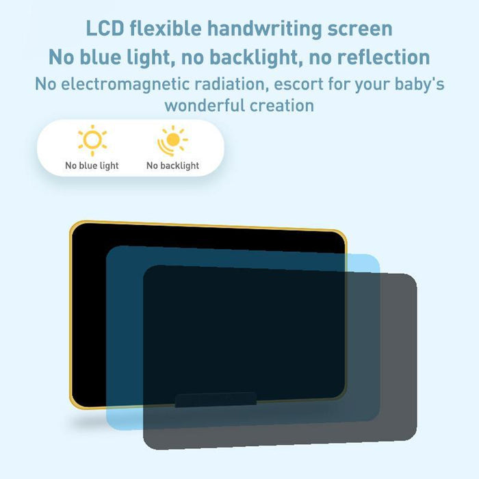 16 Inch Rechargeable Lcd Drawing Board For Kids Black / Colour