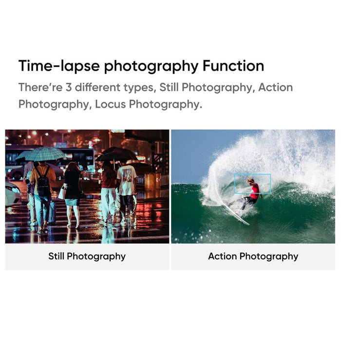 Funsnap Capture1 Outdoor Live Video Triaxial Handheld Gimbal Shooting Stabilizer Black