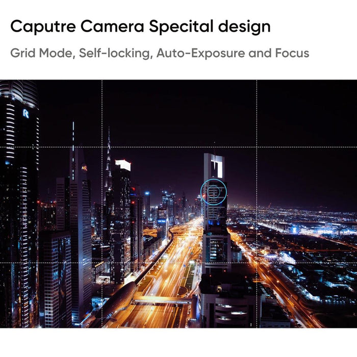 Funsnap Capture1 Outdoor Live Video Triaxial Handheld Gimbal Shooting Stabilizer Black