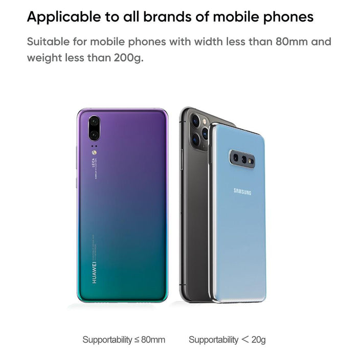 Funsnap Capture1 Outdoor Live Video Triaxial Handheld Gimbal Shooting Stabilizer Black