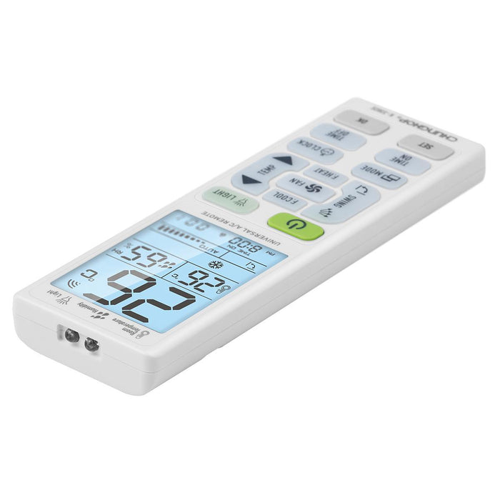 Universal Ac Remote With Torch & Lcd Backlight
