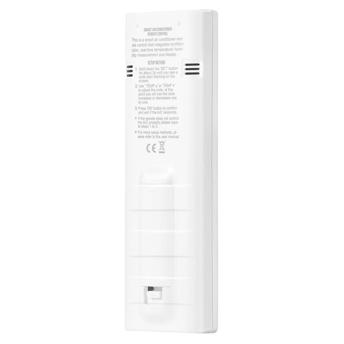 Universal Ac Remote With Torch & Lcd Backlight