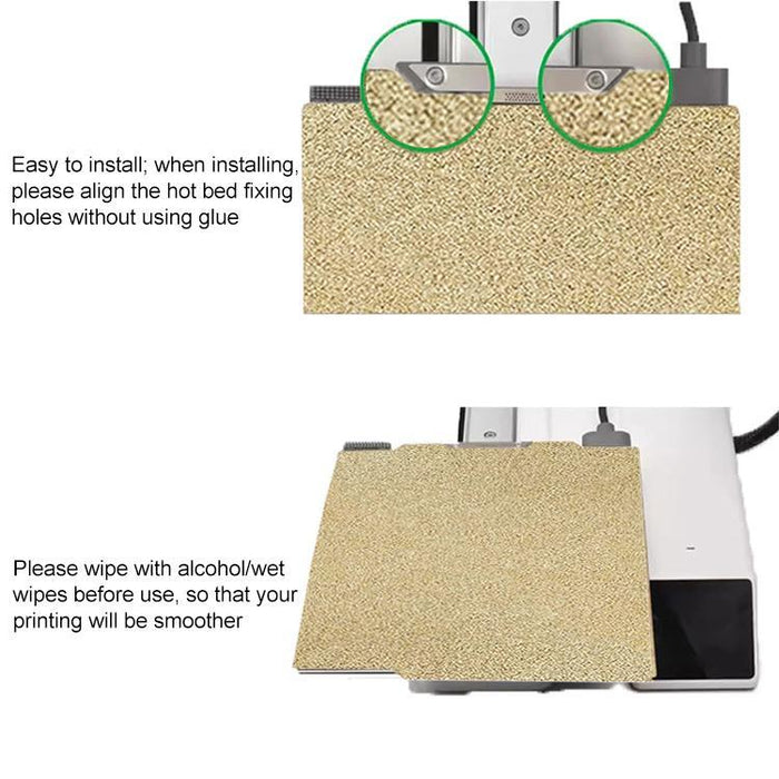 Double-Textured Pei Build Plate For Bambu Lab A1 Mini Printer 184Mm