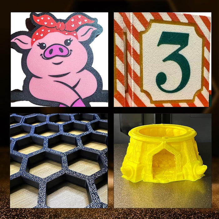 Double-Textured Pei Build Plate For Bambu Lab A1 Mini Printer 184Mm