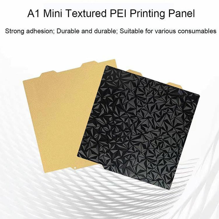 Pei Coated + Peo Film 184Mm Build Plate For Bambu Lab A1 Mini Printer