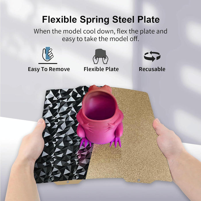 Pei Coated + Peo Film 184Mm Build Plate For Bambu Lab A1 Mini Printer