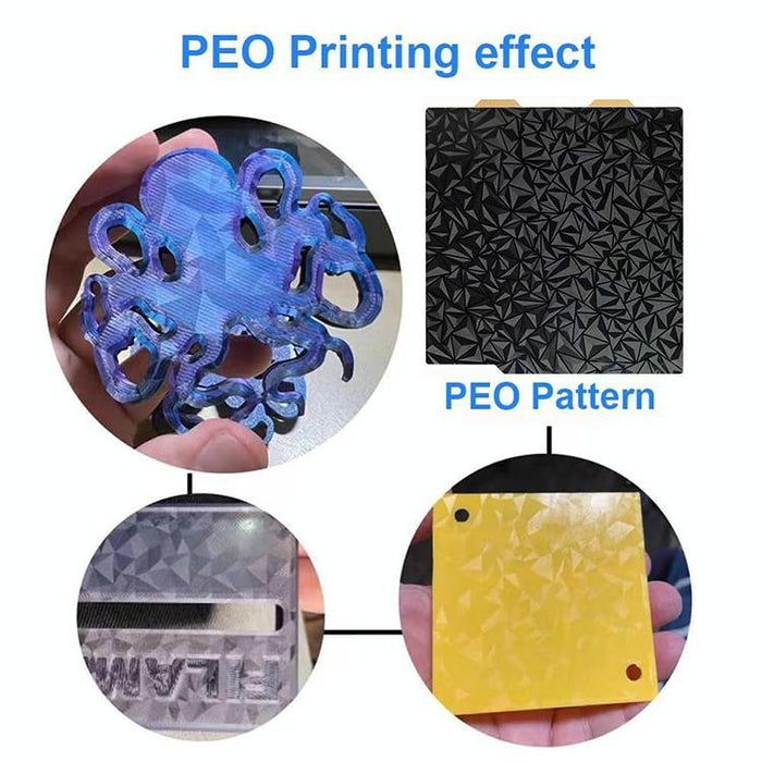 Pei Coated + Peo Film 184Mm Build Plate For Bambu Lab A1 Mini Printer