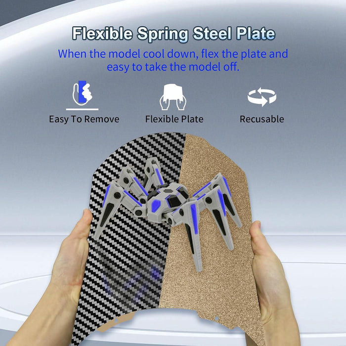 184Mm 3D Printer Build Plate For Bambu Lab A1 Mini Pei Coating + Pet Film