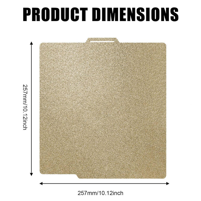 Pei Double-Sided Coated 3D Printer Build Plate 257Mm For Bambu Lab A1