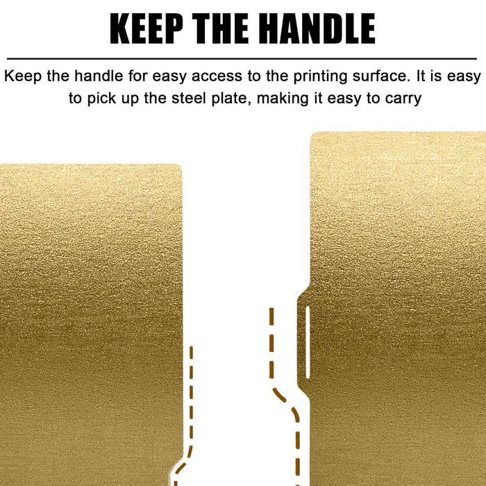 257Mm 3D Printer Build Plate For Bambu Lab A1 Pei Coating + Pey Film