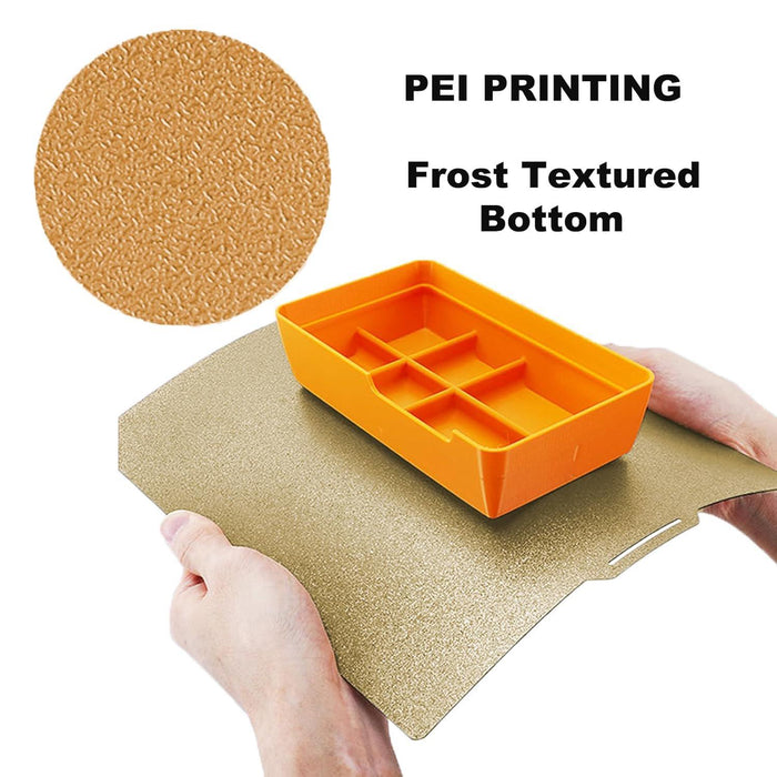 257Mm 3D Printer Build Plate For Bambu Lab A1 Pei Coating + Pet Film