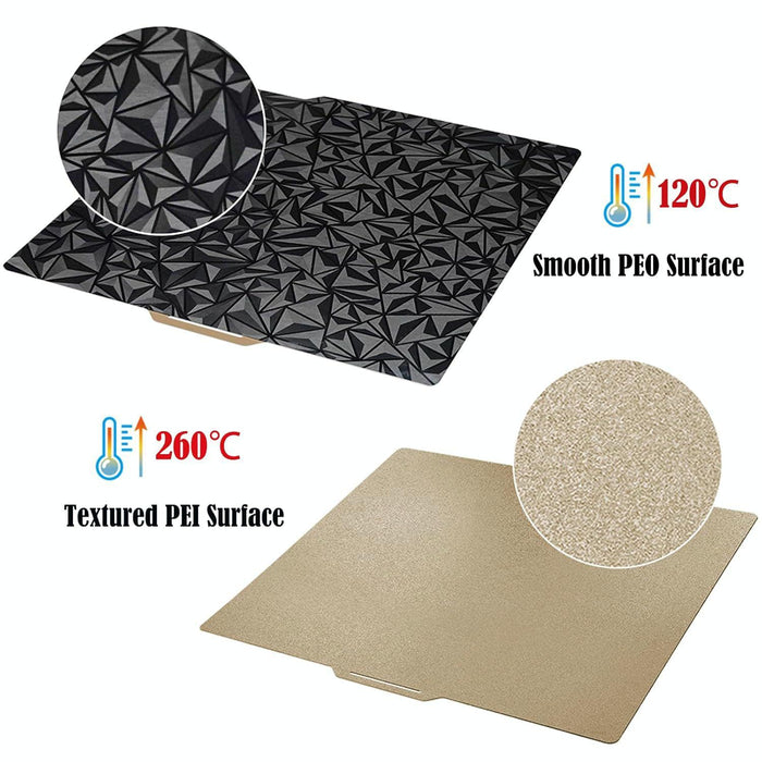 Pei Coated + Peo Diamond Film Build Plate For Bambu Lab A1 Printer 257Mm