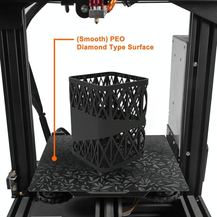Pei Coated + Peo Diamond Film Build Plate For Bambu Lab A1 Printer 257Mm