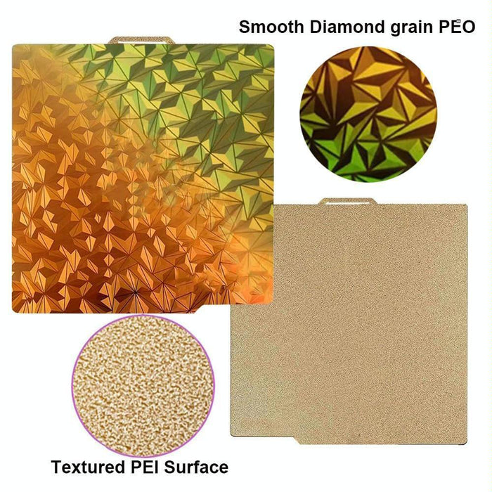 Pei Coated 3D Printer Build Plate 257Mm For Bambu Lab A1 Peo Chameleon