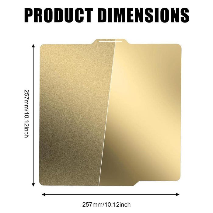 257Mm 3D Printer Build Plate For Bambu Lab A1 Pei Coating + Film