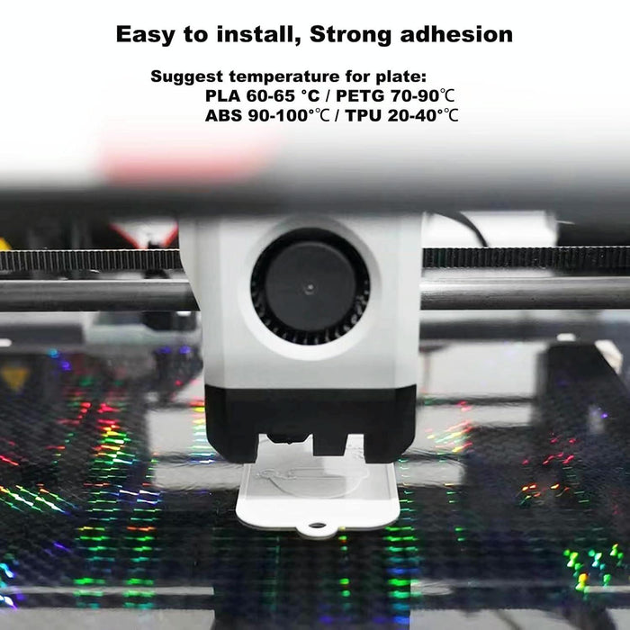 257Mm 3D Printer Build Plate For Bambu Lab A1 Phantom + Beam Film