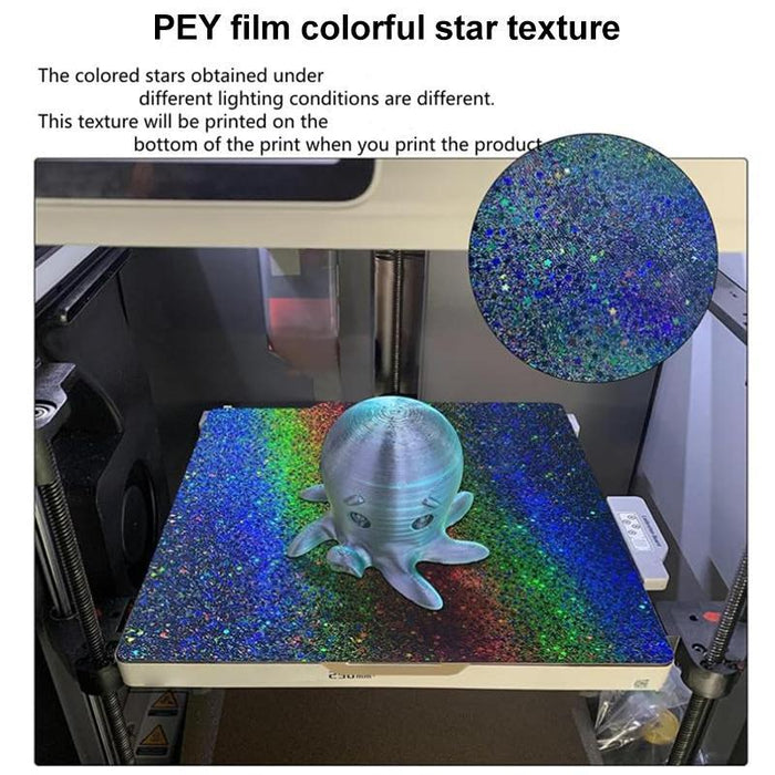 Smooth Starry Pet Film 3D Build Plate 257X257Mm