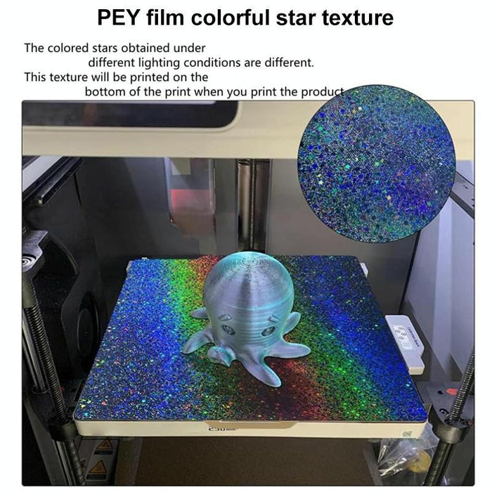 Smooth Starry Pet Film 3D Build Plate 300X300Mm