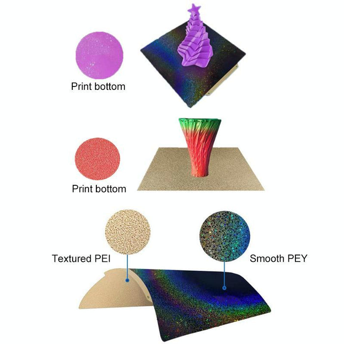 Smooth Starry Pet Film 3D Build Plate 355X355Mm