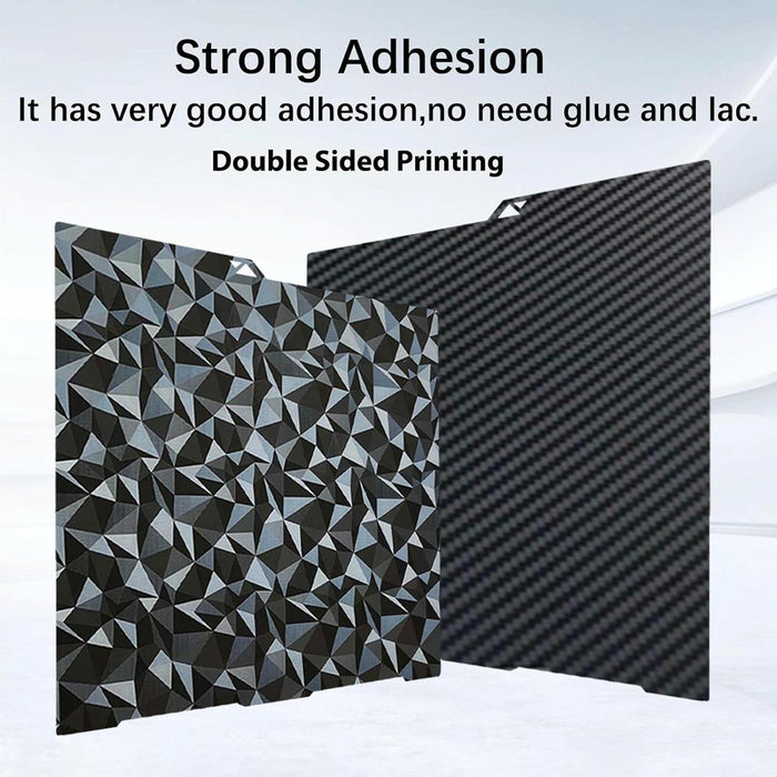 Pet Carbon Fiber + Peo Diamond Film Build Plate For Anycubic 3D Printers 268X256Mm