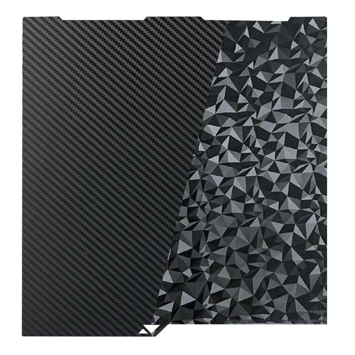 Pet Carbon Fiber + Peo Diamond Film Build Plate For Anycubic 3D Printers 268X256Mm