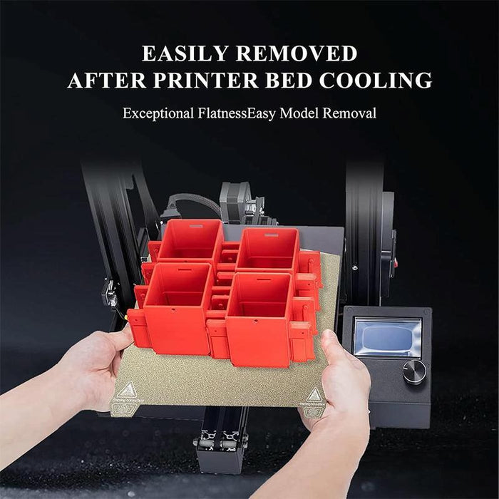 Pei Double-Sided Coated Spring Steel Build Plate For Creality 3D Printers 235X235Mm