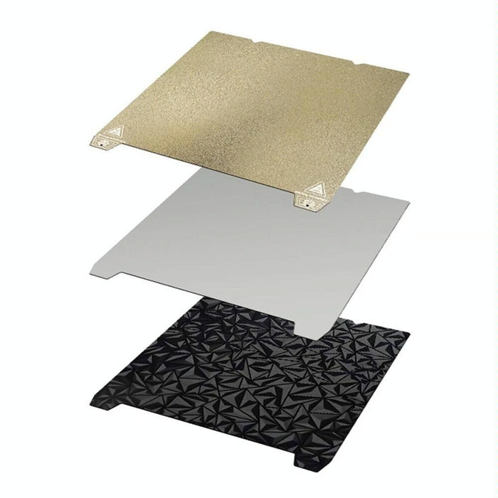 235X235Mm 3D Printer Build Plate Pei Coating + Peo Film Compatible With Creality