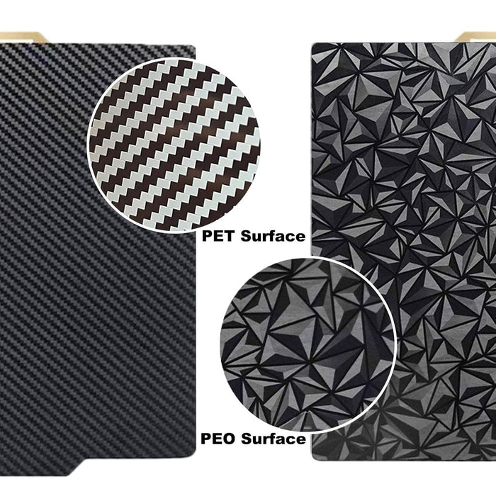 3D Printer Build Plate Pet Carbon Fiber Peo Diamond Film 257X257Mm