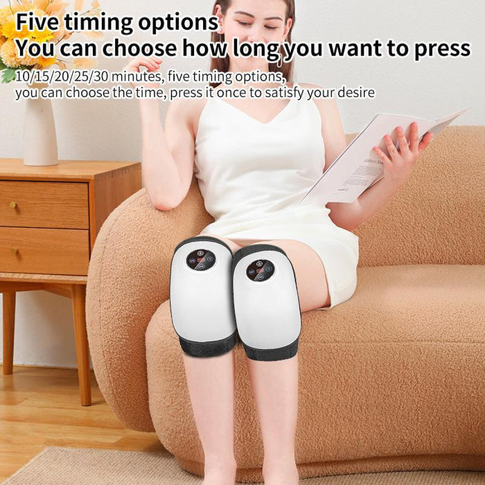 Rechargeable Heating Knee Massager Dual Joint Pad Wg-Jb-704