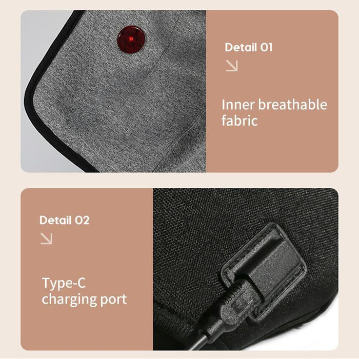 Rechargeable Heating Knee Massager Dual Joint Pad Wg-Jb-704