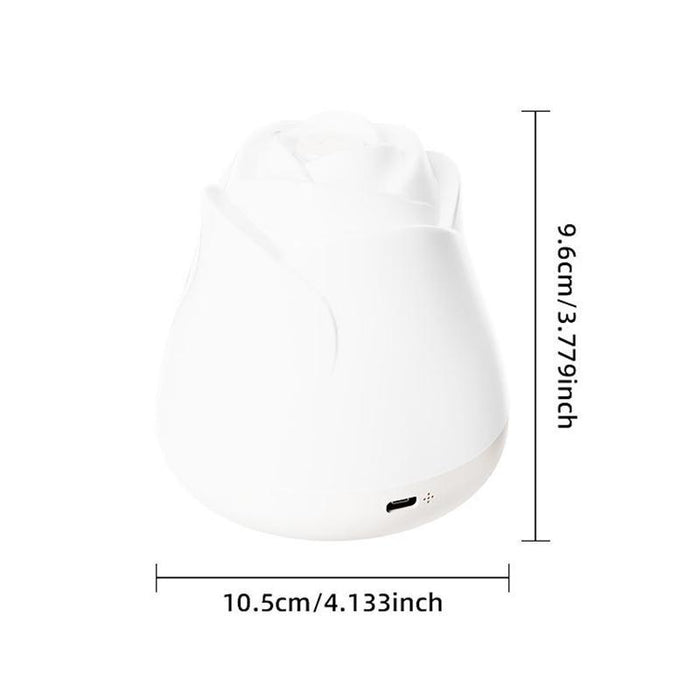 3W Rechargeable Rose Night Light Touch Sensor Ambient Lighting White