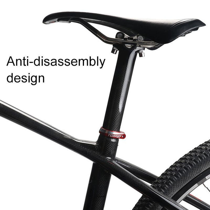 34.9Mm Red Aluminum Bike Seat Clamp