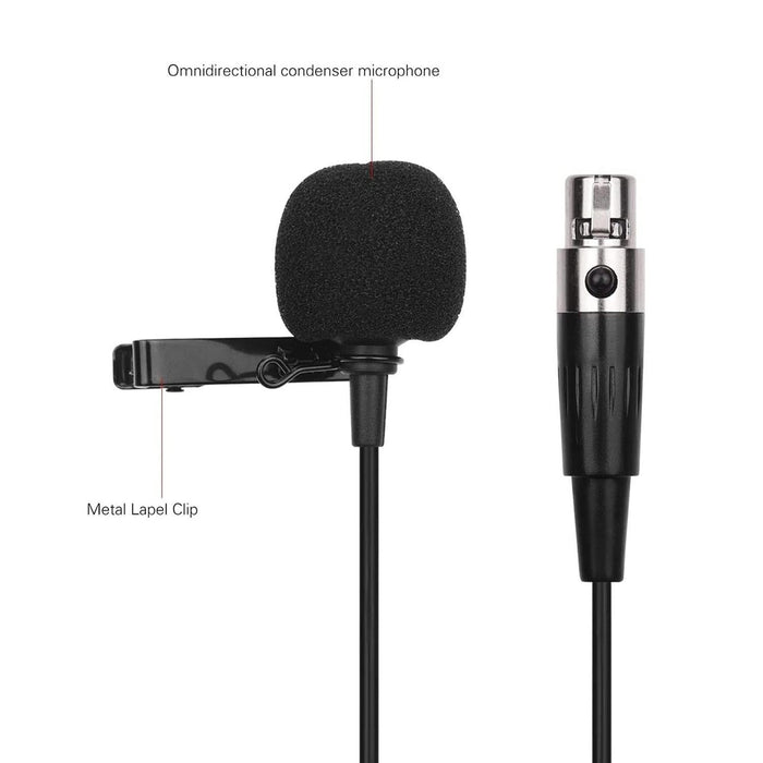 1.5M Metal Lavalier Microphone